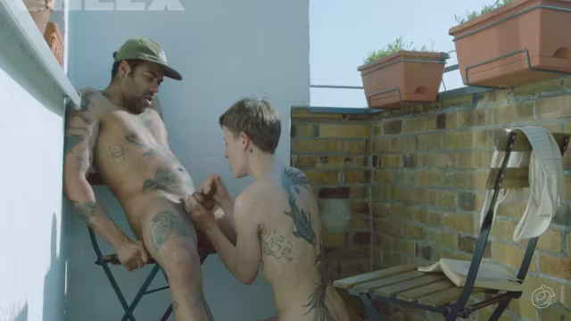 Tattooed Lisa Pleases Dadinho Horny Cock With Her Tongue
