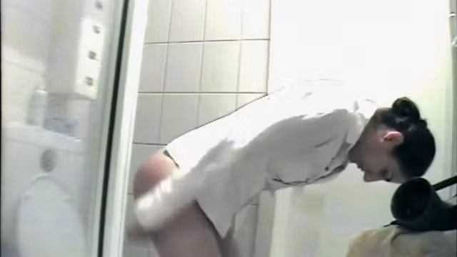 Office colleague filmed while peeing and farting