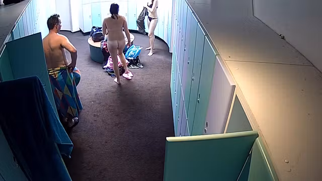 in the locker room 11