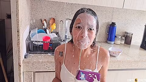 I Fuck My Stepsister While My Stepfather Arrives And Catches Me Coming On Top Of Her