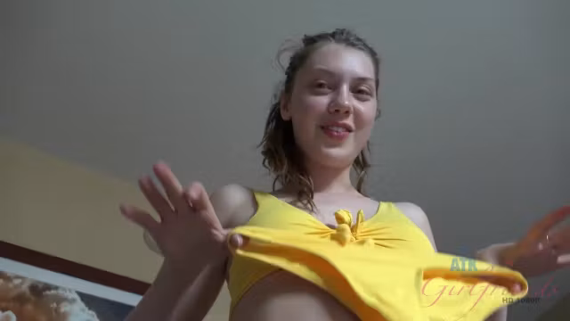 Pov - Elena Koshka Undresses And You Finger Her For A Bit, Before She Starts Sucking You Off. Soon Youre Fucking Her From Behind