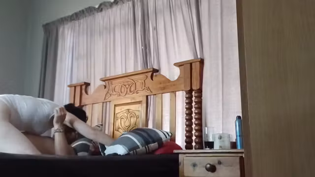 A Gorgeous Brunette Rides My Big Cock