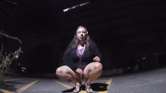 Fag Cd Exposing Her Ass In The Great Outdoors After A Blowjob And Anal - Sissy Crossdresser