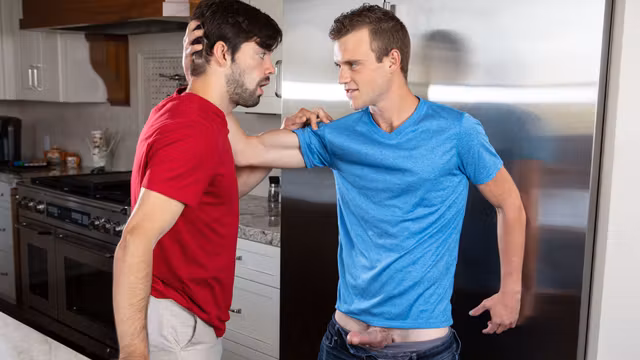 Scott Finn & Julian Brady in The Horny Step brother-in-law