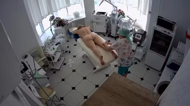 . Beauty salon, Granny massage