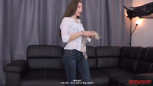 Slender charmer is fucked by the naughty casting director