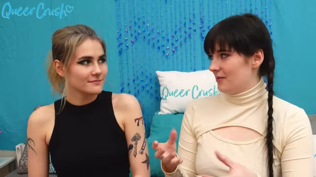 QueerCrush interview with Adalind Gray and Amelia Ivory