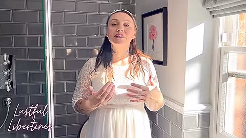 Pregnant Stepdaughter-in-law Creampied Minutes Before Her Wedding