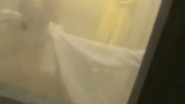 Girls in shower nude washing and toweling