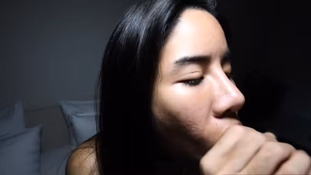 Pretty faced ladyboy in sexy stockings