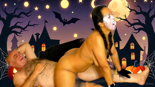 Hot Halloween Memories With Garabas And Olga