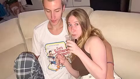 At The Party, My Boyfriend And I Tried Our Friends