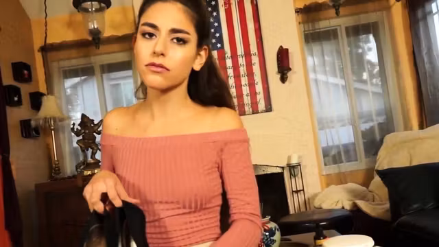 Teen guzzles stepdads cum