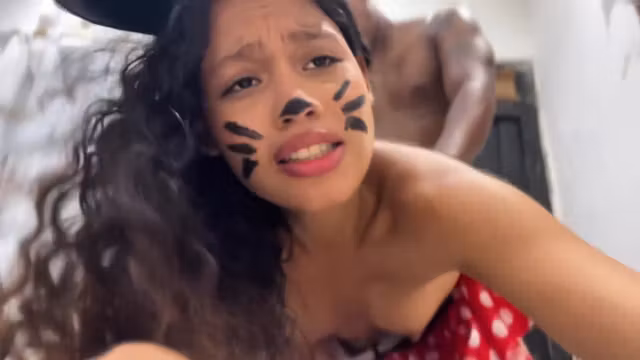 Minnie Mouse In Escaped From A Storybook To Eat A Cock
