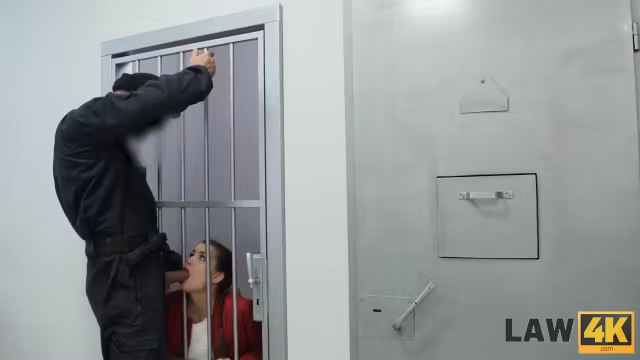 Slender Teen 18+, Cindy Shine Is Having A 3some In A Police Station And Enjoying It A Lot