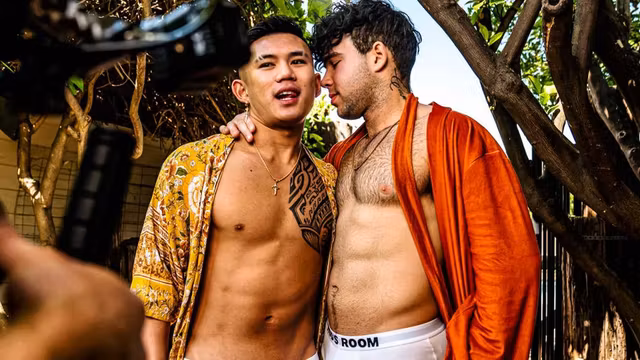 Damien Cruz & Joseph Castlian in BTS - Damien - Joseph