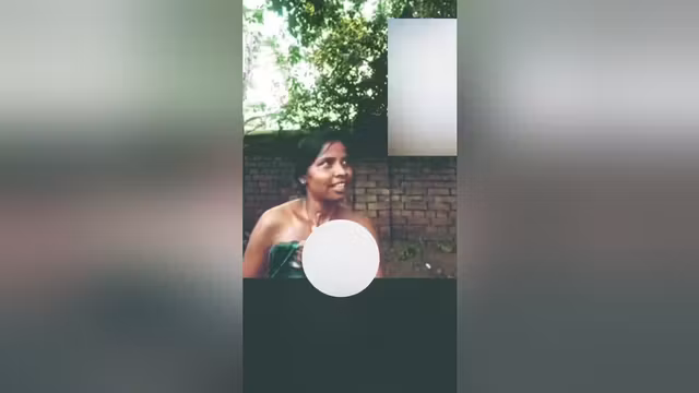 Desi Girl Is Taking A Bath Outside