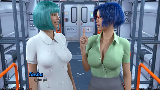Stranded In Space Sexy Girls Ep4