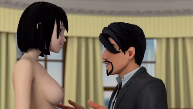 Stepdaughter Rides Dad - 3D Hentai Sex