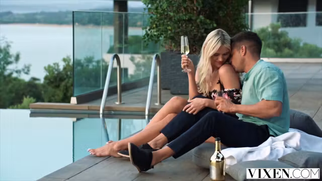 VIXEN Sweet Buxom Blonde Era Queen Rides Lonely Guy s Big Dick