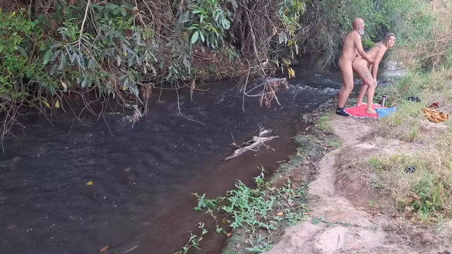 Strangers Are Caught Having Sex At The Waterfall